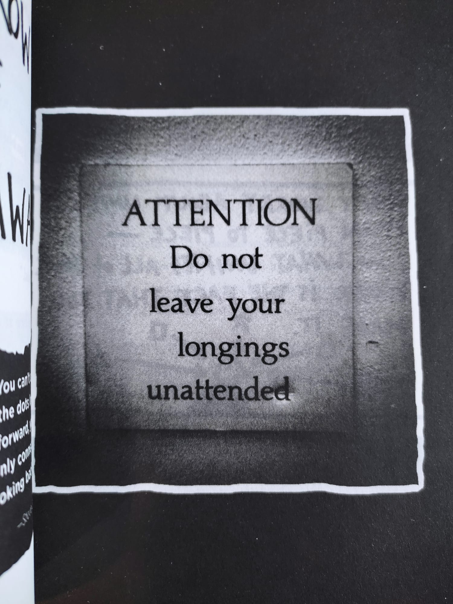 Caption from the book: "Steal like an artist", 2012